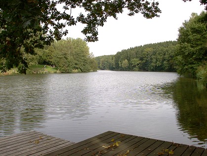 Wingertsweiher neben Wohnmobilstellplatz Ottweiler